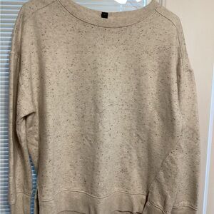 Universal Thread Men's Speckled Cream Crewneck Sweater